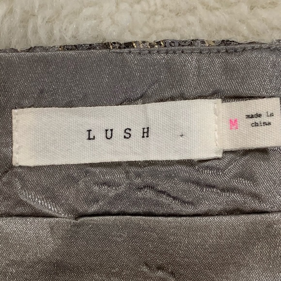 LUSH brand leopard sequined mini SizeM - Picture 7 of 8